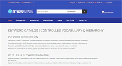 Desktop Screenshot of keyword-catalog.com